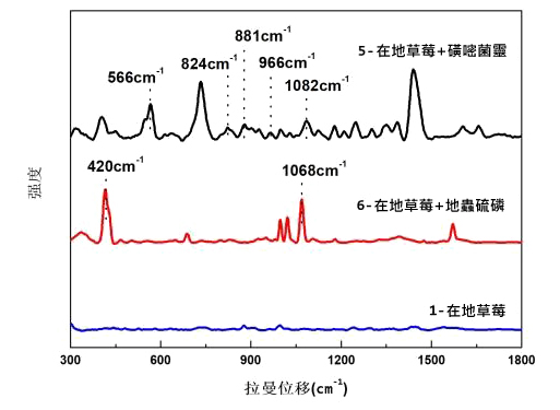 農藥的拉曼特徵位移-2