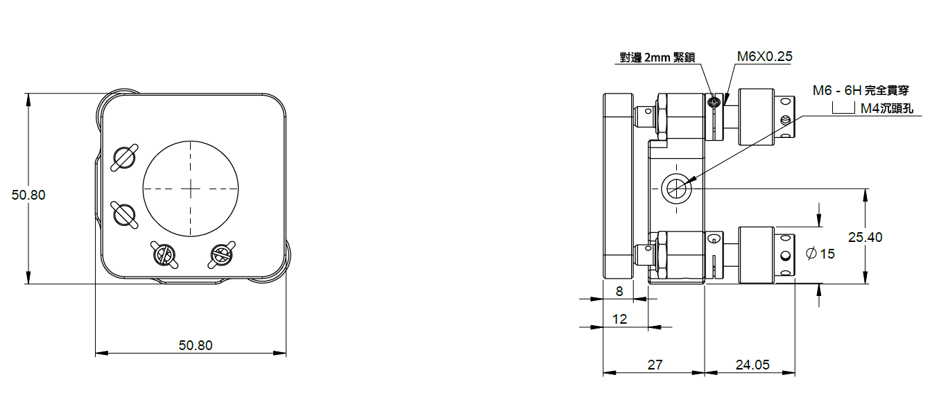 OC-HPS-F1-2 尺寸圖