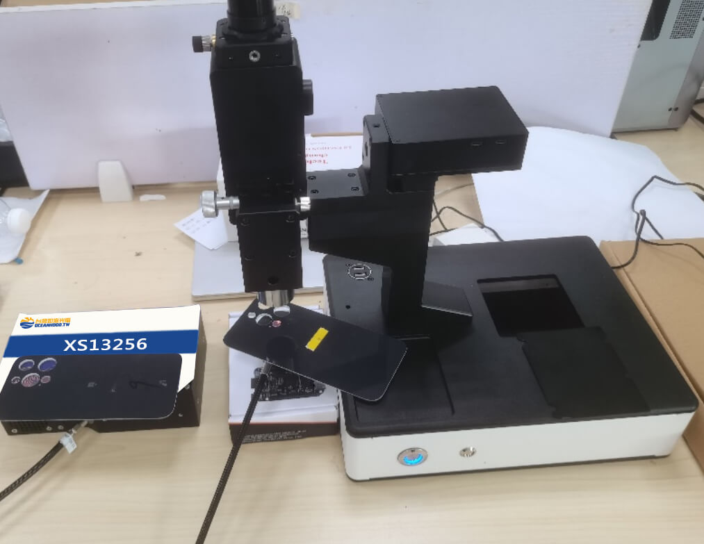 油墨孔透過率測量的系統搭建
